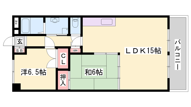 物件間取画像