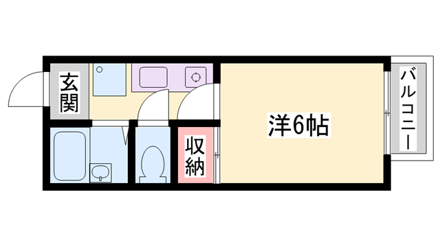 OA FLAT宇佐崎の物件間取画像