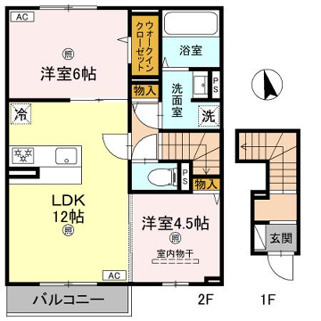物件間取画像