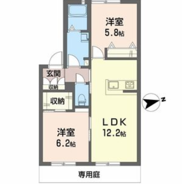 物件間取画像