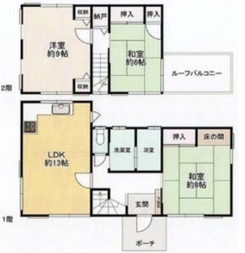 三木市自由が丘本町3丁目 戸建の物件間取画像