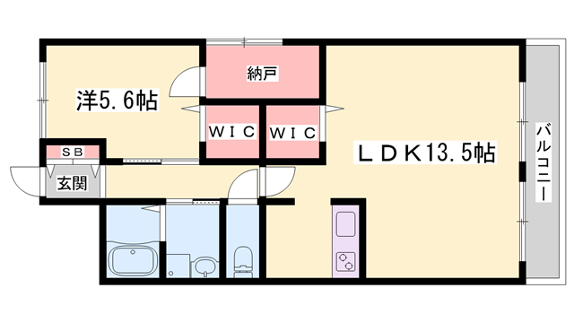 物件間取画像