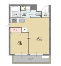 物件間取画像