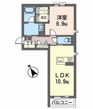 物件間取画像