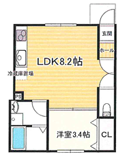 物件間取画像
