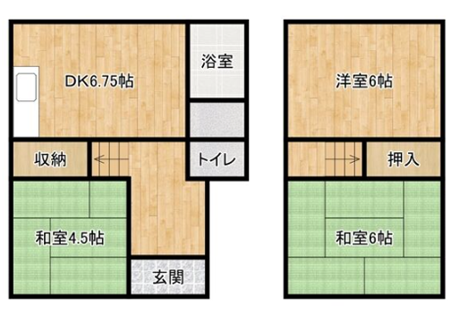 物件間取画像