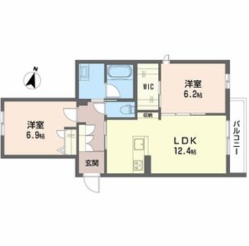 物件間取画像