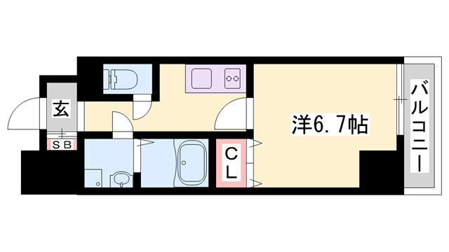 物件間取画像
