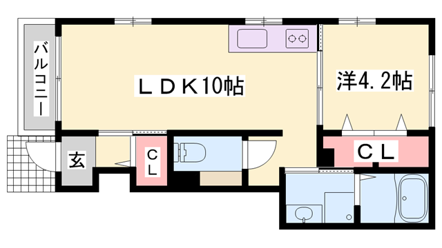 物件間取画像