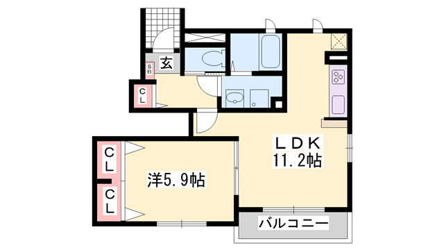 マン ウンド フラウAの物件間取画像