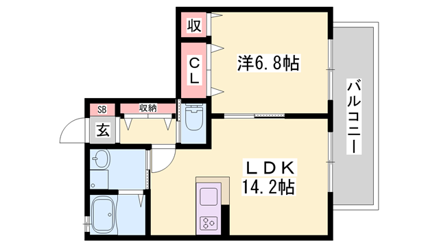 物件間取画像