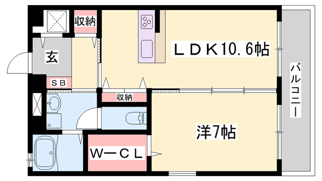 物件間取画像