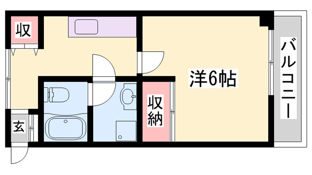 マンションとみたの物件間取画像
