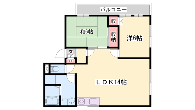 物件間取画像