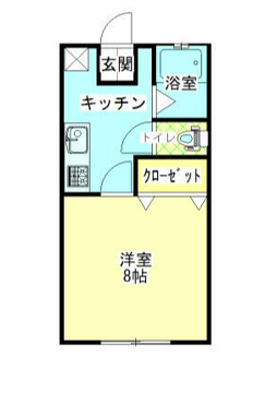 インディペンデンスBの物件間取画像