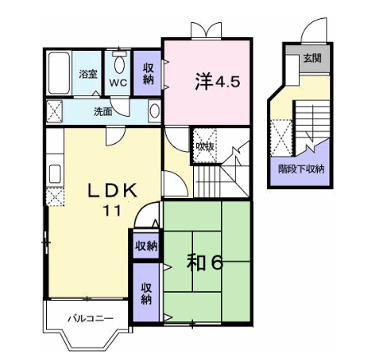 物件間取画像