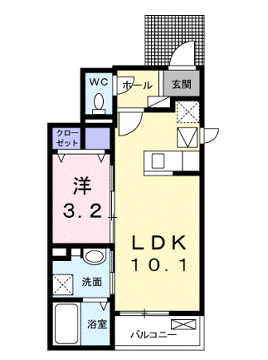 物件間取画像
