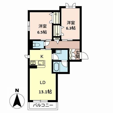 Hooper Houseの物件間取画像