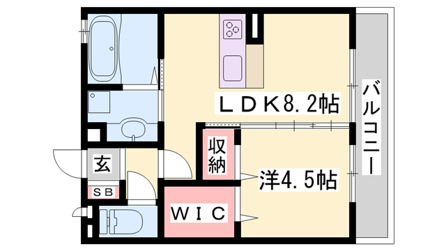 シャルマンSMTの物件間取画像