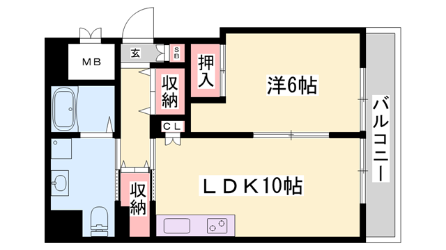 ハッピーエイジ土山の物件間取画像