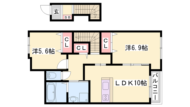 Esperanzaの物件間取画像