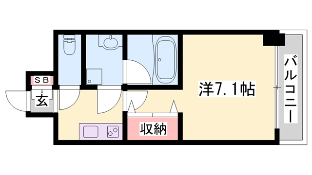 物件間取画像
