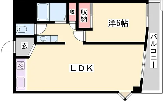 物件間取画像