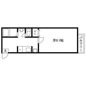 エトランス西庄の物件間取画像