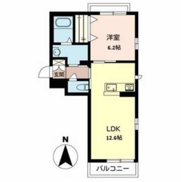 ベルフォーレ王子の物件間取画像