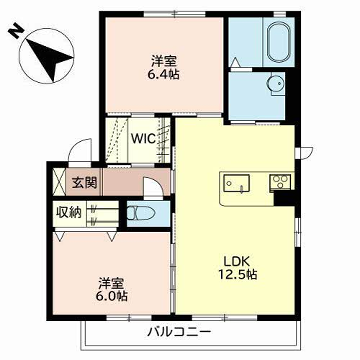 物件間取画像