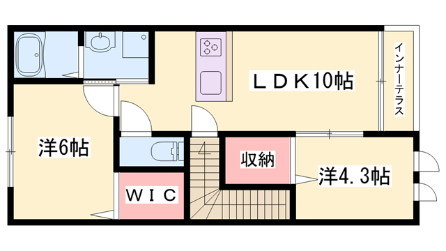 ライラックの物件間取画像