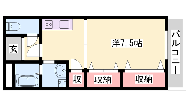 リバーサイドビレッジの物件間取画像