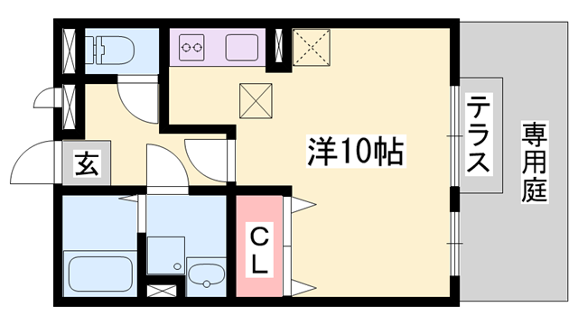 パークハイム吾妻の物件間取画像