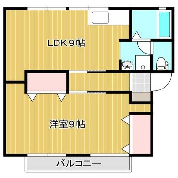 シティコーポふじの物件間取画像