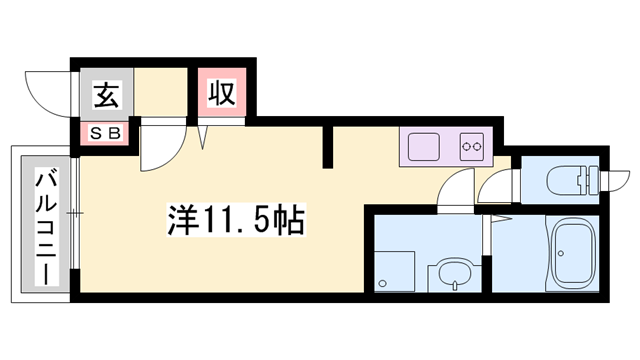 物件間取画像