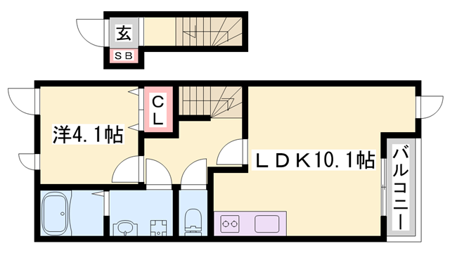 シャルマンの物件間取画像