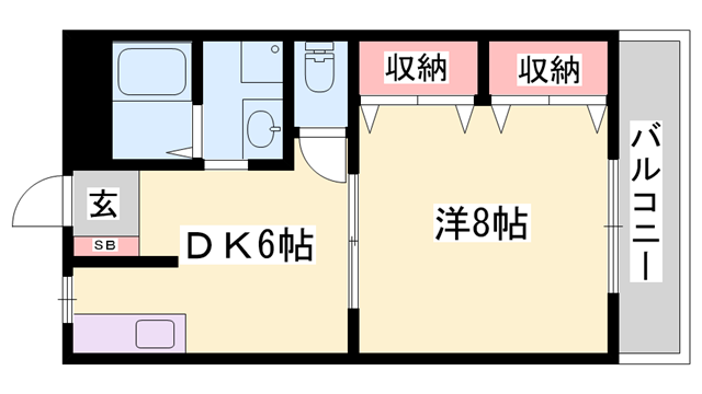 物件間取画像