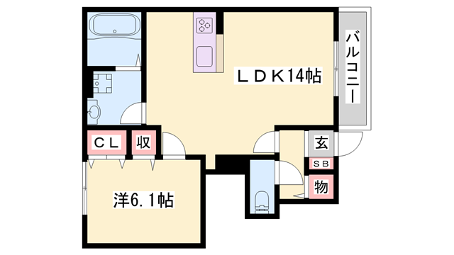 物件間取画像