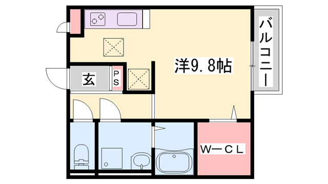 WIT PALACEの物件間取画像