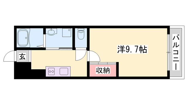 カメリアレジデンスヨコハマの物件間取画像