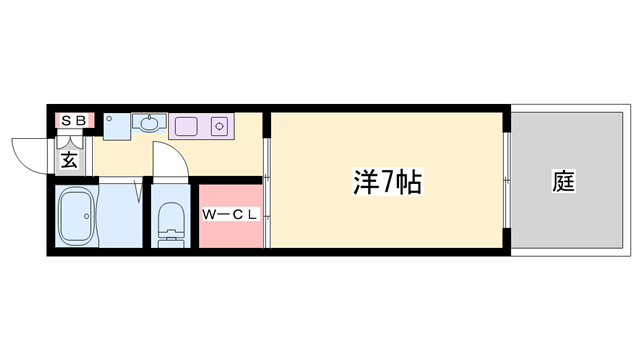 物件間取画像