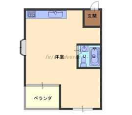 フジイビルの物件間取画像