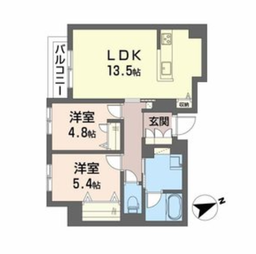物件間取画像