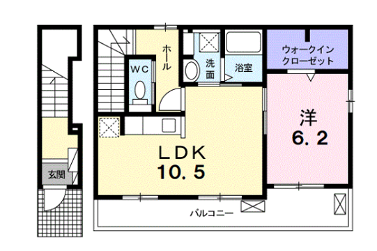 物件間取画像
