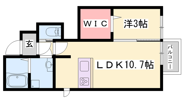 ラフィーネの物件間取画像