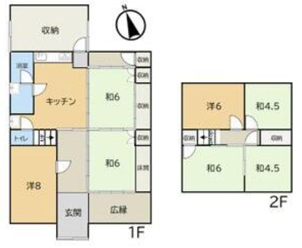 物件間取画像