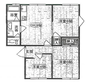 物件間取画像