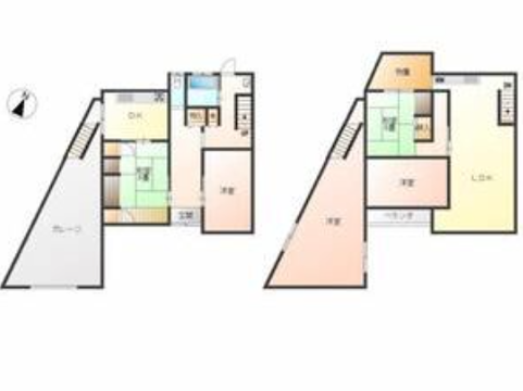 風雅と緑のFIOREの物件間取画像