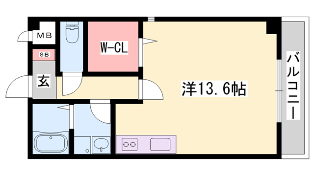 物件間取画像