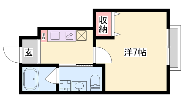 mimi COCOの物件間取画像